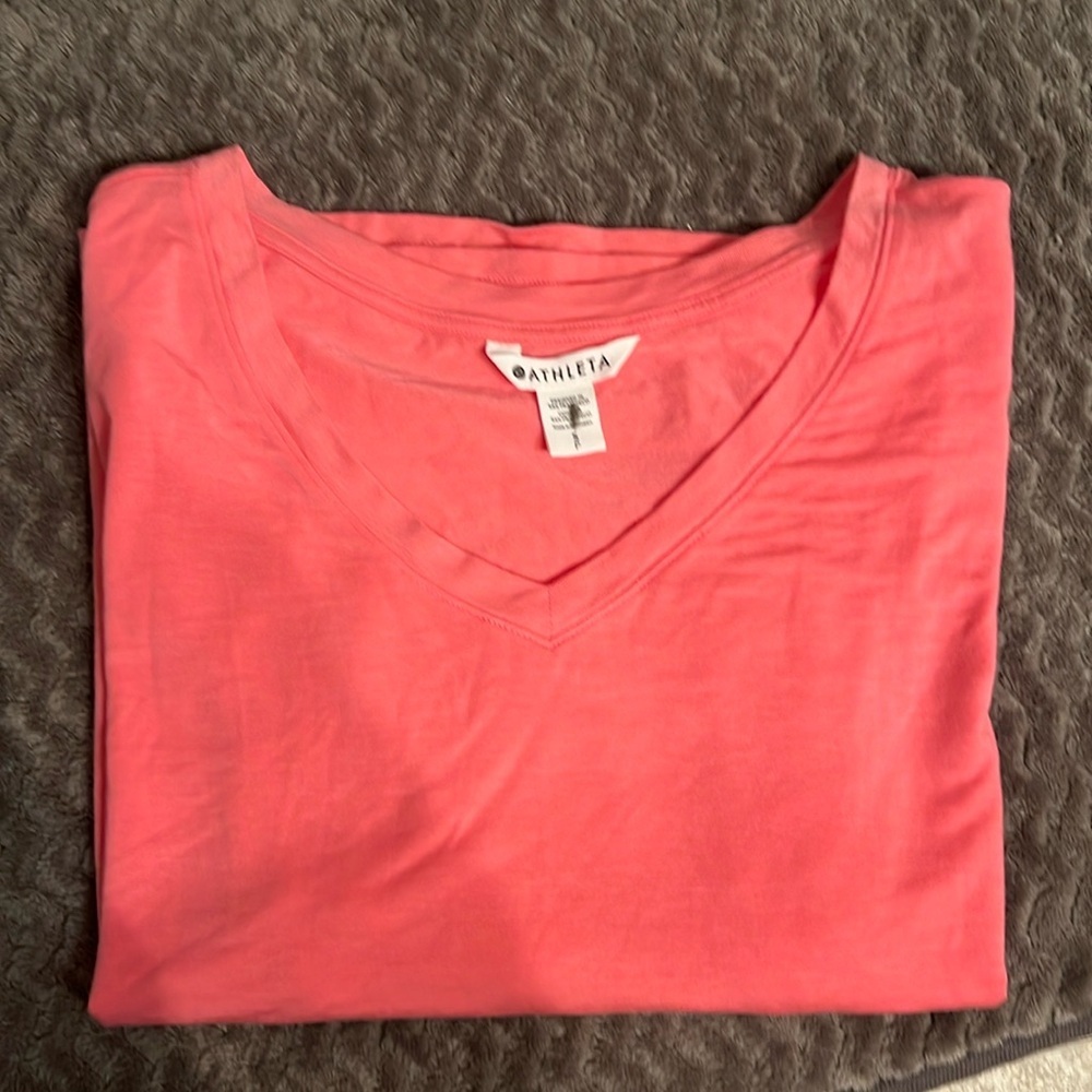 Athleta small pink top